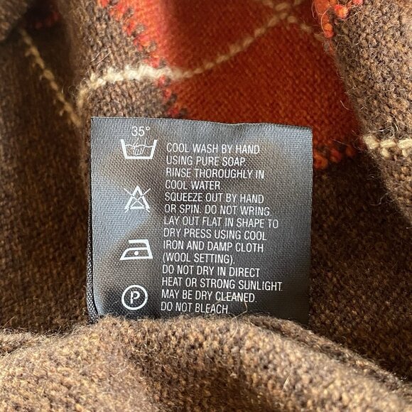 100% Cashmere - Clan Douglas - Scotland - LUXURY - Argyle Crew Neck Sweater - XL - Picture 4 of 8